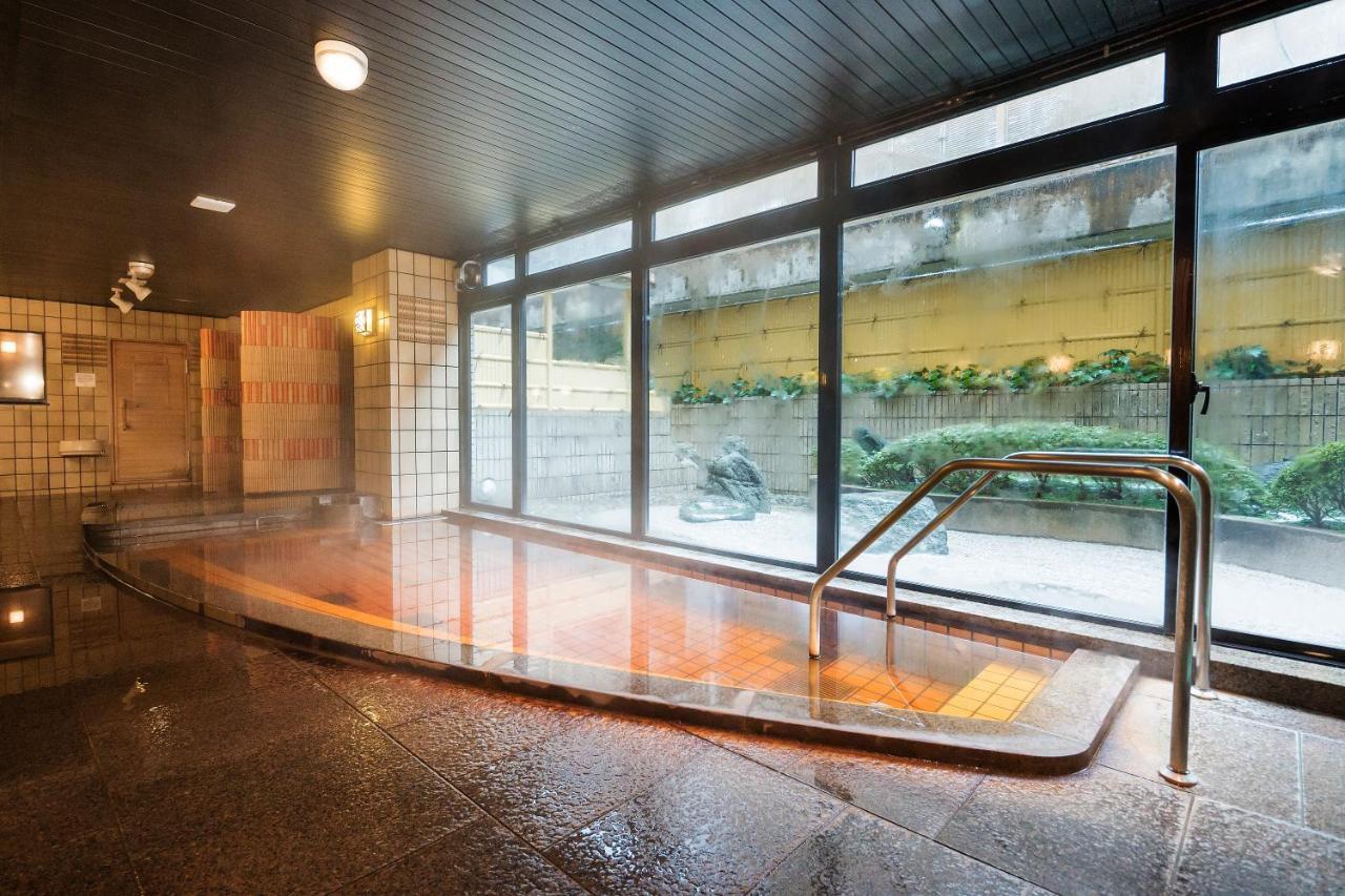 Kanazawa Hakuchoro Hotel Sanraku -Natural Hot Spring- Exterior foto A modern onsen